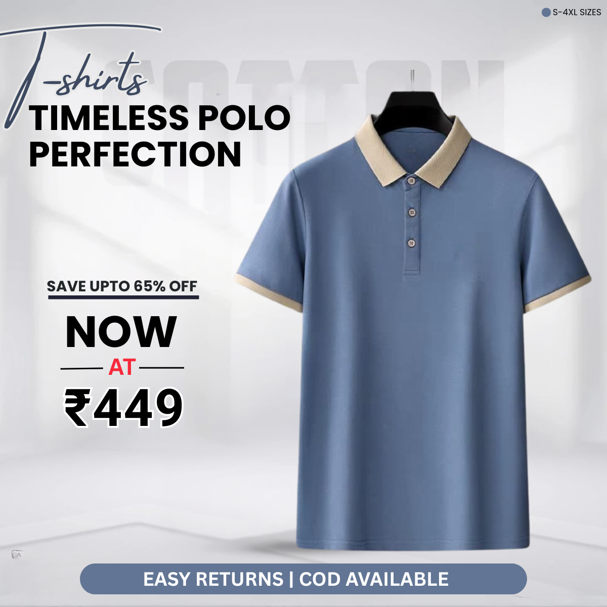 Men’s T-Shirt Sale | Fresh Tees, Fresh Deals |Pure Cotton Comfort | TC-10