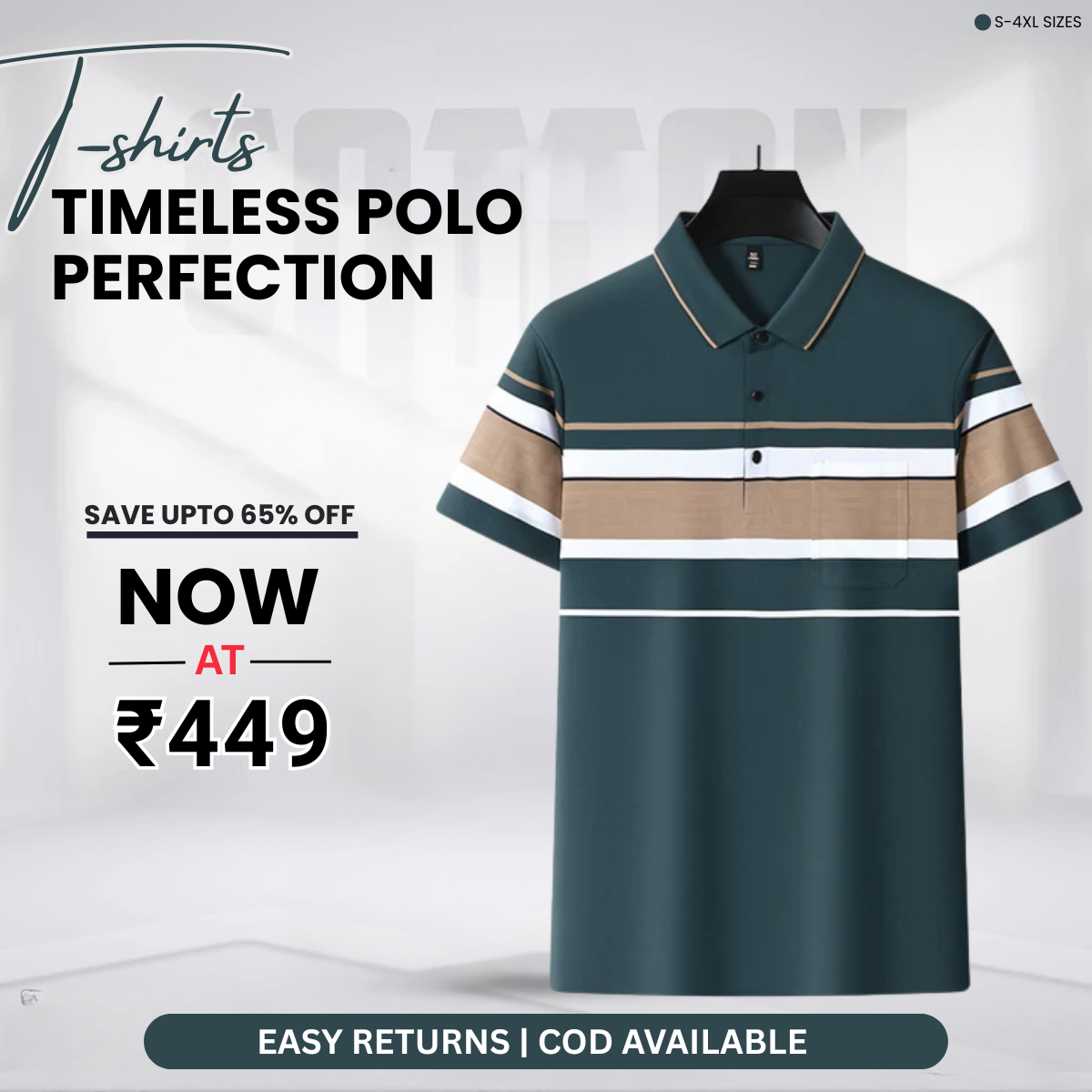 Men’s T-Shirt Sale | Fresh Tees, Fresh Deals |Pure Cotton Comfort | TC-12