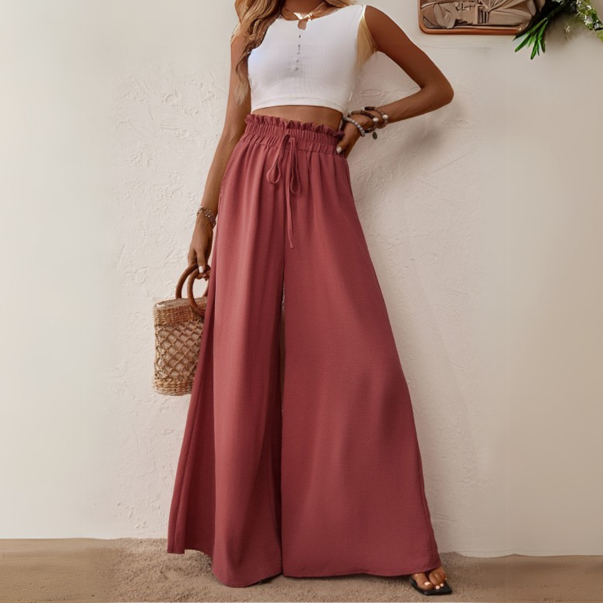Stylish 3-Pack Combo Palazzo Pants for Women | P-02