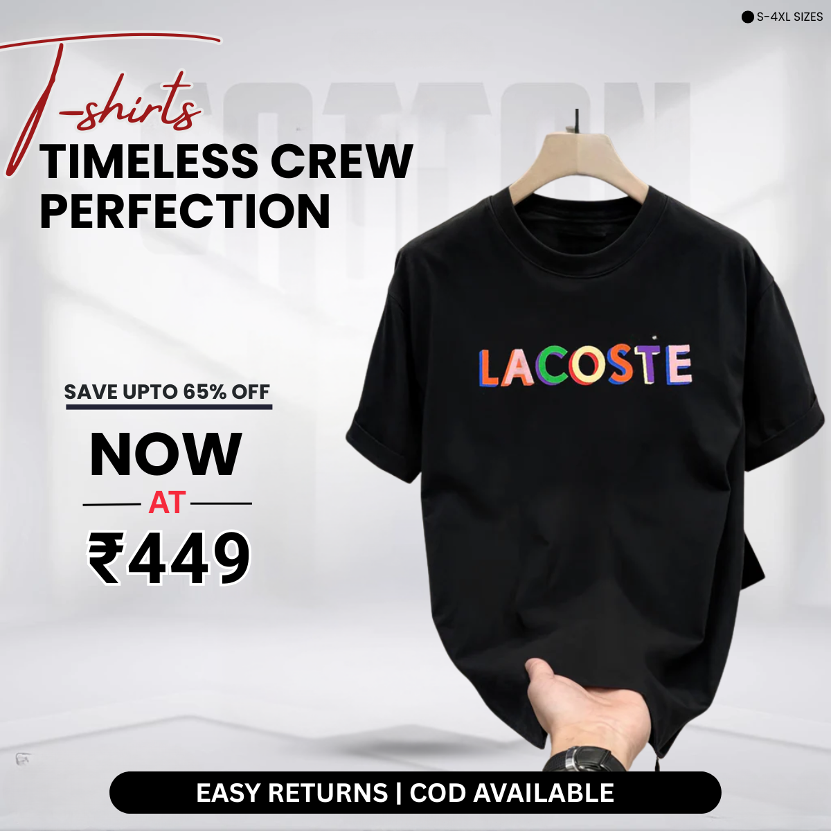 Men’s T-Shirt Sale | Fresh Tees, Fresh Deals |Pure Cotton Comfort | TC-13