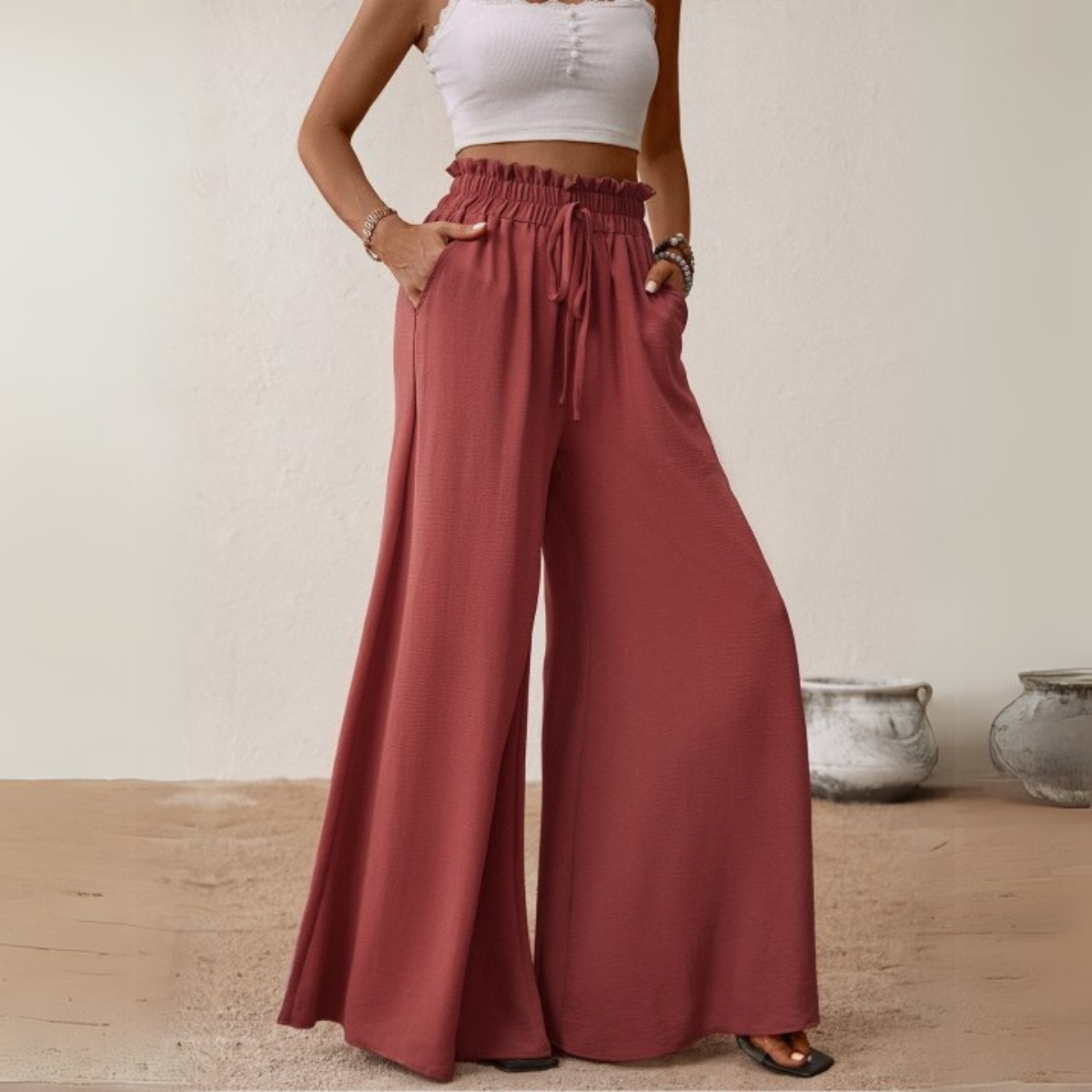 Stylish 3-Pack Combo Palazzo Pants for Women | P-02