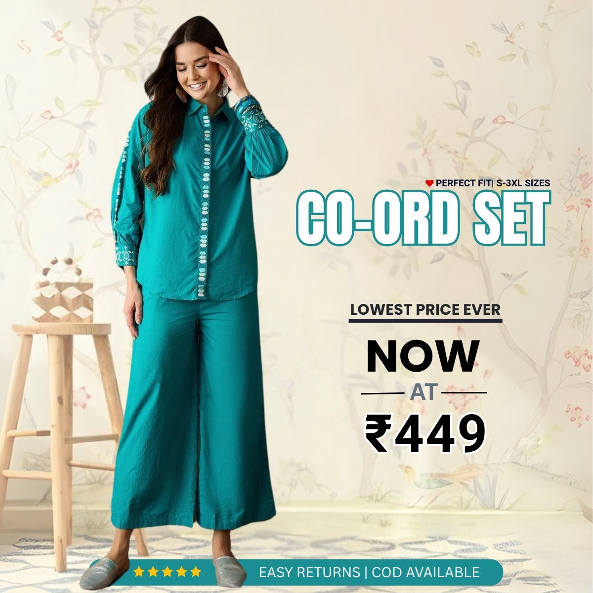 Trendy Women’s Co-ord Sets – Grab Yours on Sale Today | CS-14