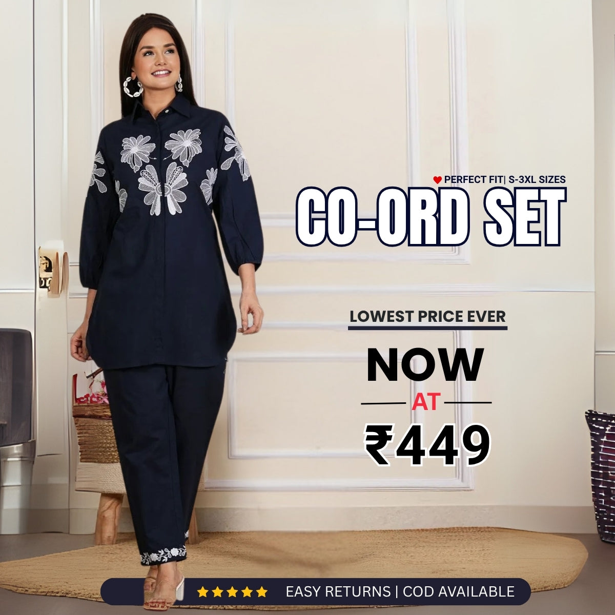 Trendy Women’s Co-ord Sets – Grab Yours on Sale Today | CS-15
