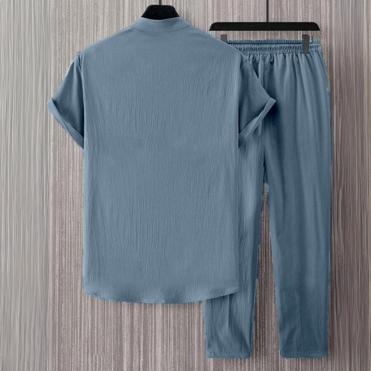 Men Linen Co-ord Set – Pants & Shirt Combo | Summer-Ready |  LN-06