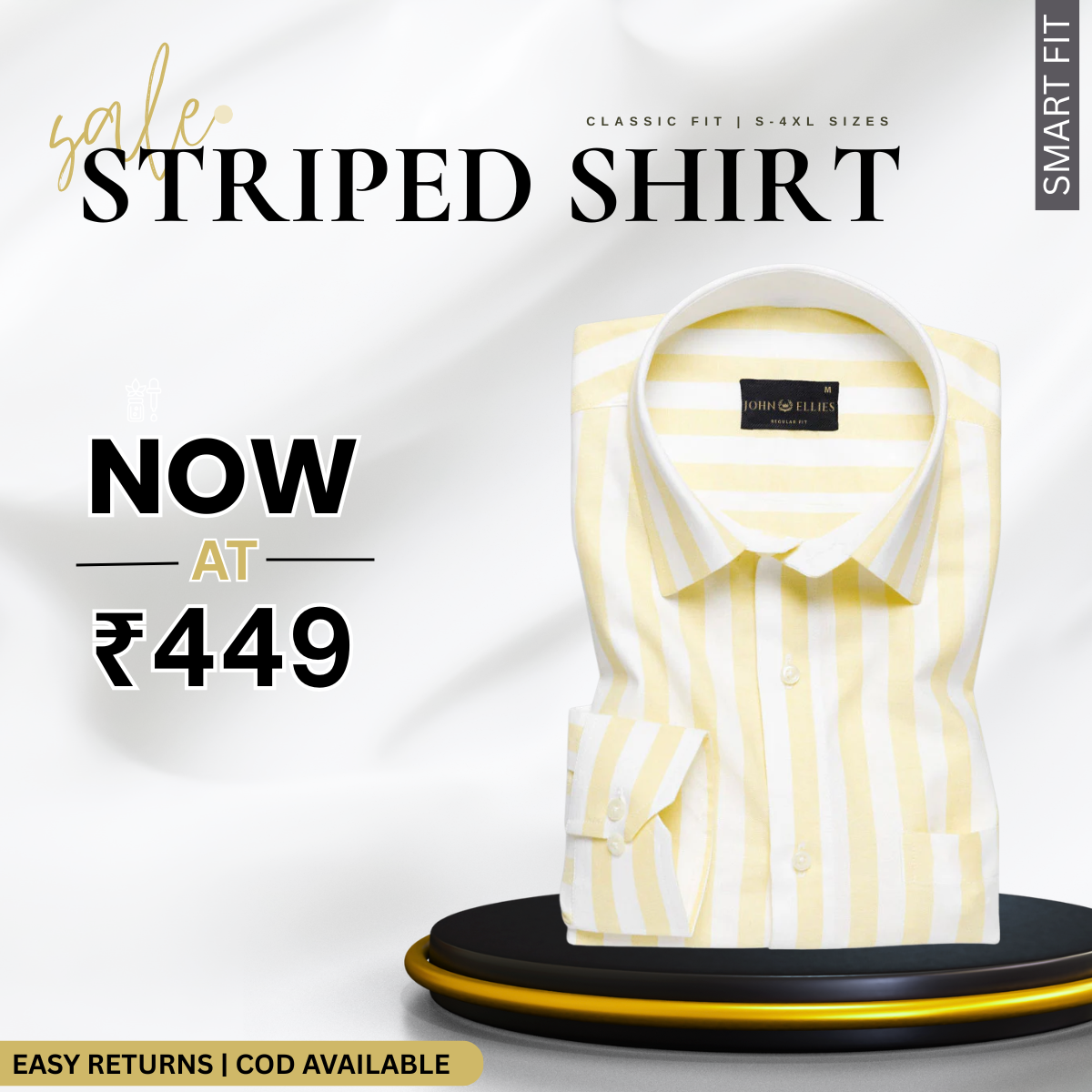 Men’s Formal Shirt Sale – Elevate Your Office Style | Flexible Cotton Shirts | OS-17