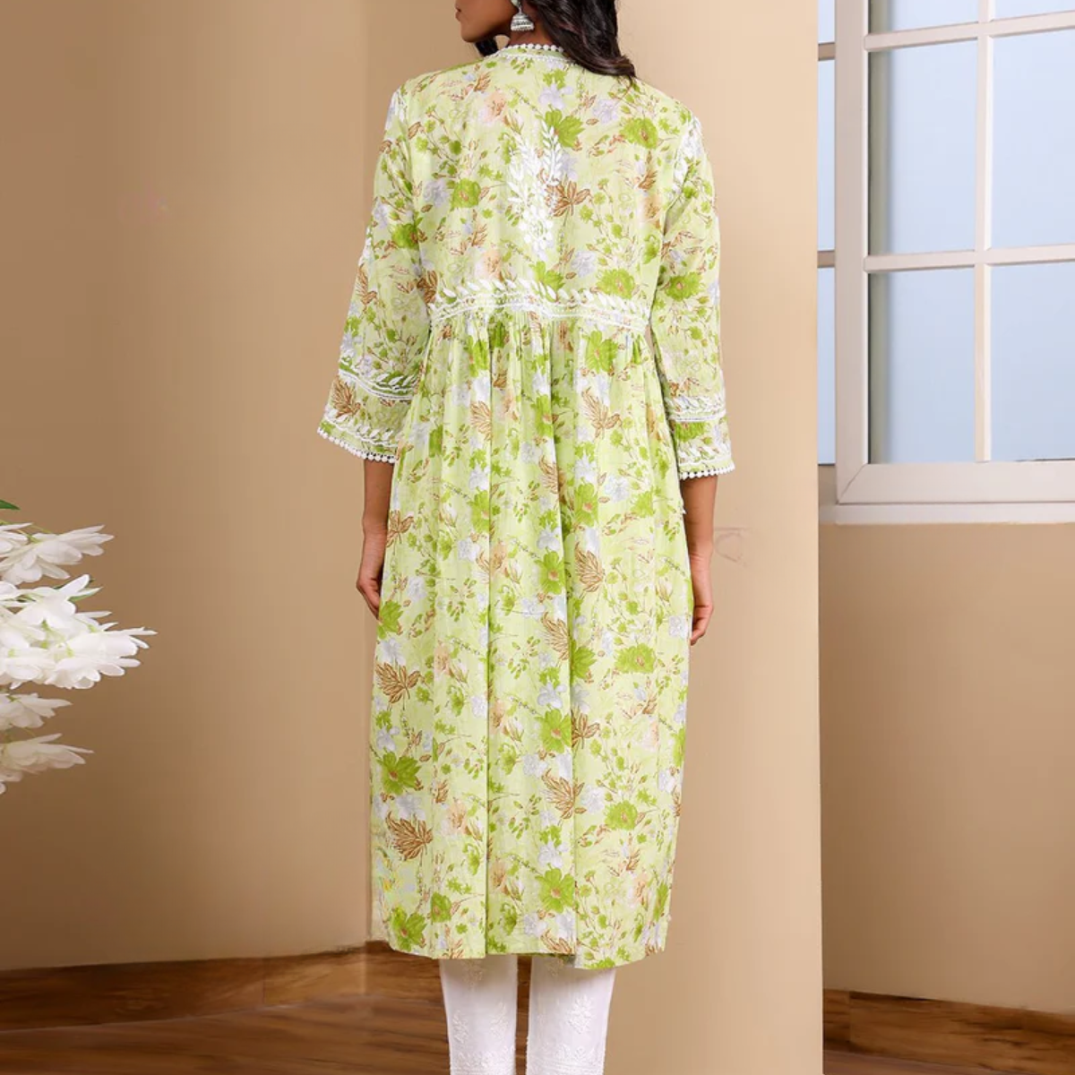 3 Combo Pack | Women Chikankari Work Kurti Set | Full Sleeves - CKW-02