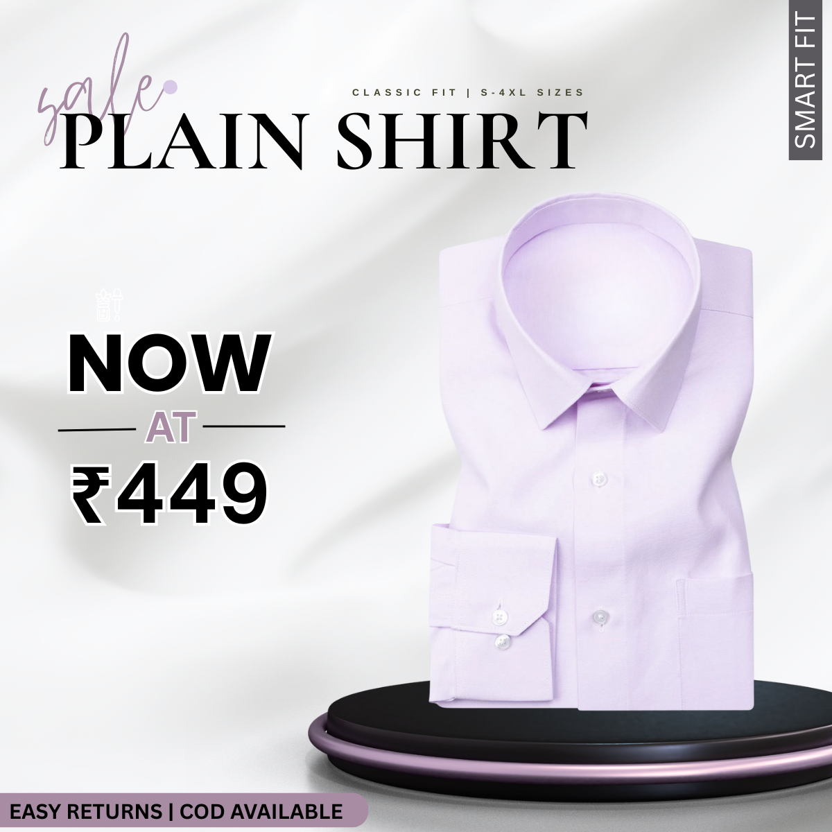 Men’s Formal Shirt Sale – Elevate Your Office Style | Flexible Cotton Shirts | OS-19