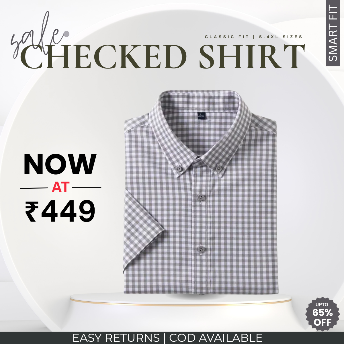 Men’s Formal Shirt Sale – Elevate Your Office Style | Flexible Cotton Shirts | OS-01