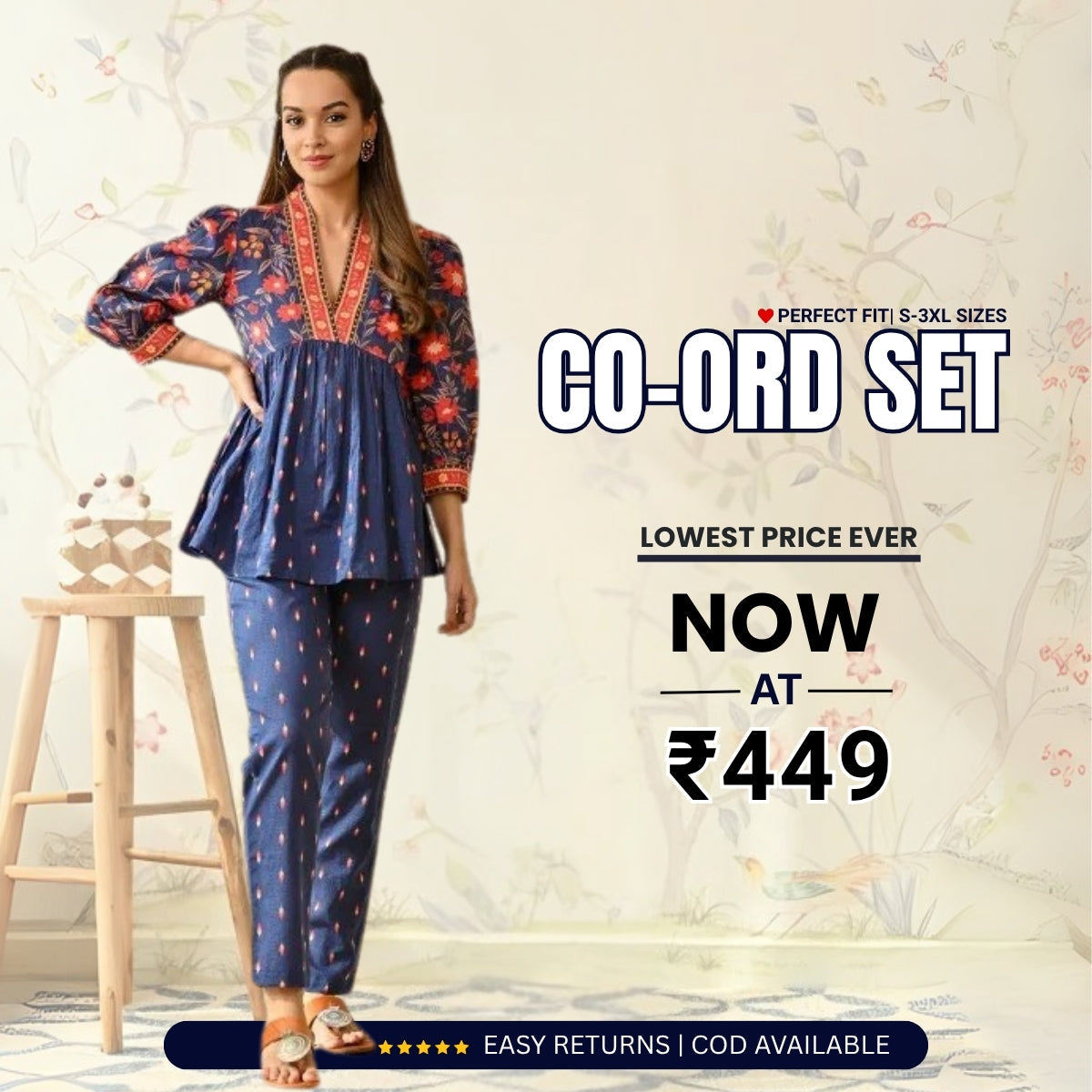 Trendy Women’s Co-ord Sets – Grab Yours on Sale Today | CS-01
