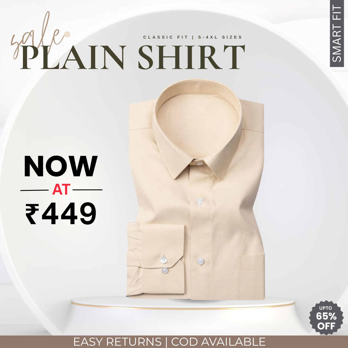 Men’s Formal Shirt Sale – Elevate Your Office Style | Flexible Cotton Shirts | OS-22