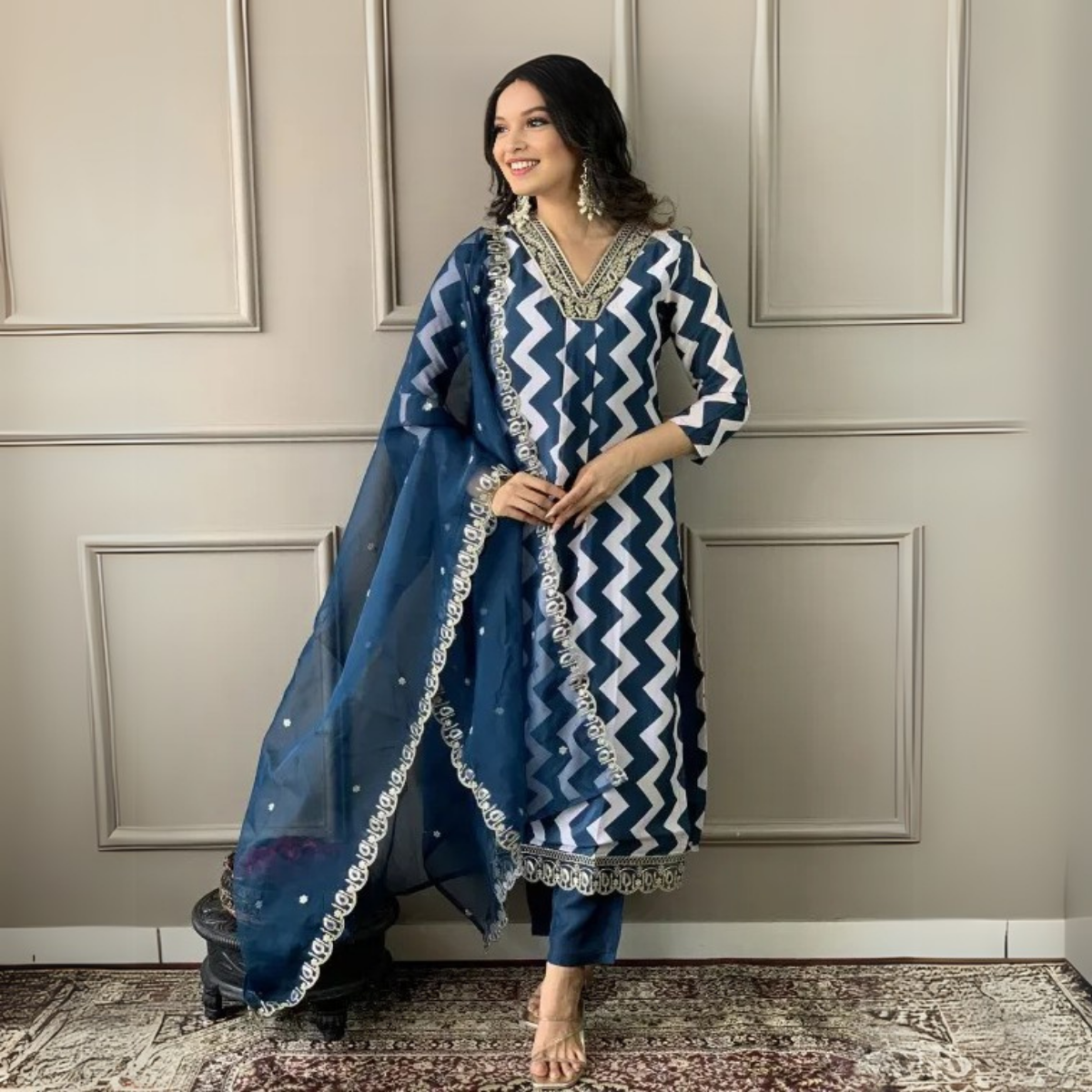 4 Combo Pack | Women’s Suit Set with Dupatta | SD-04