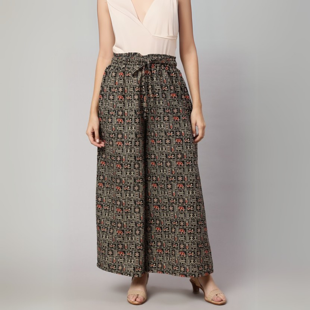 Stylish 3-Pack Combo Palazzo Pants for Women | P-09