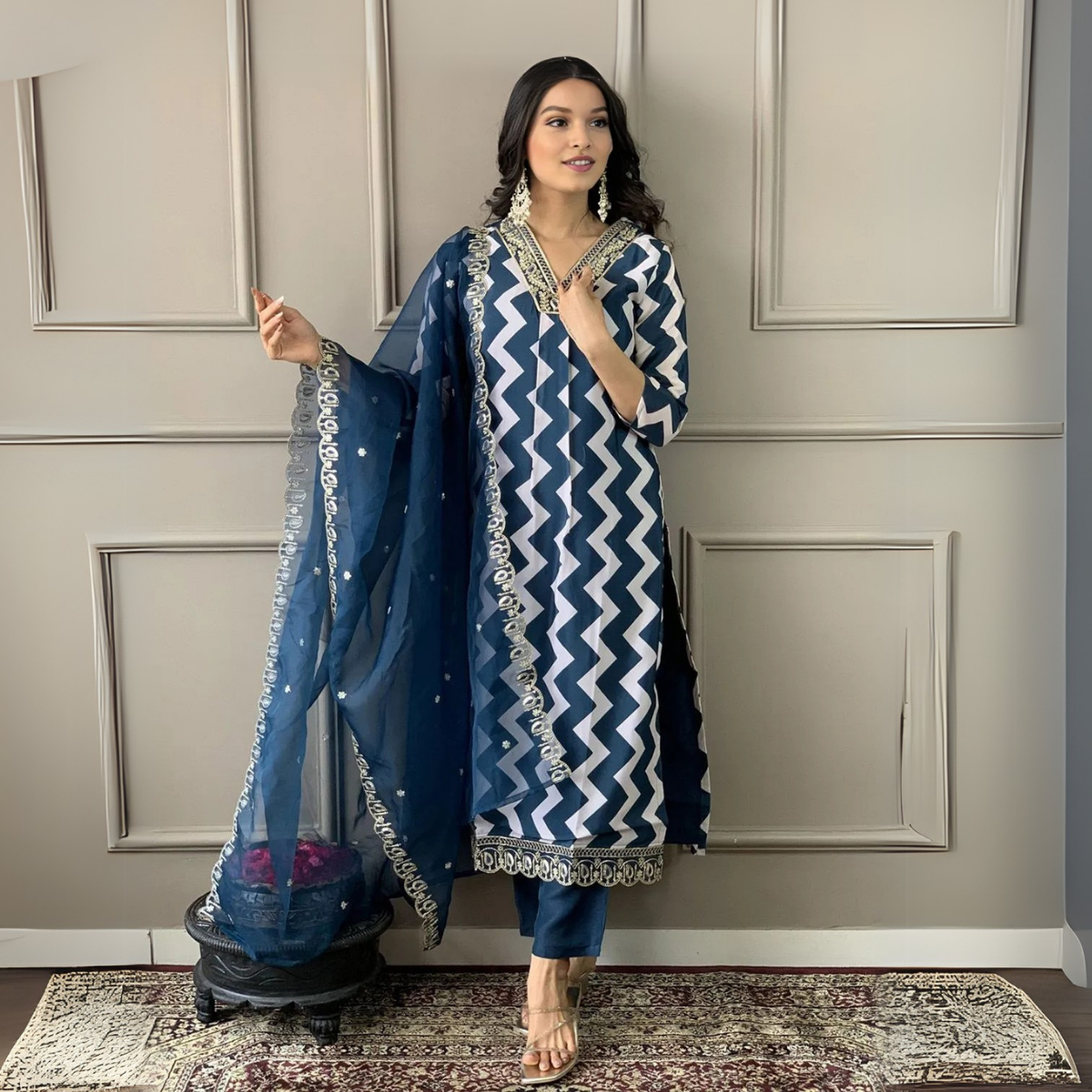 4 Combo Pack | Women’s Suit Set with Dupatta | SD-04