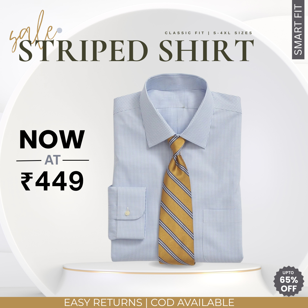 Men’s Formal Shirt Sale – Elevate Your Office Style | Flexible Cotton Shirts | OS-02