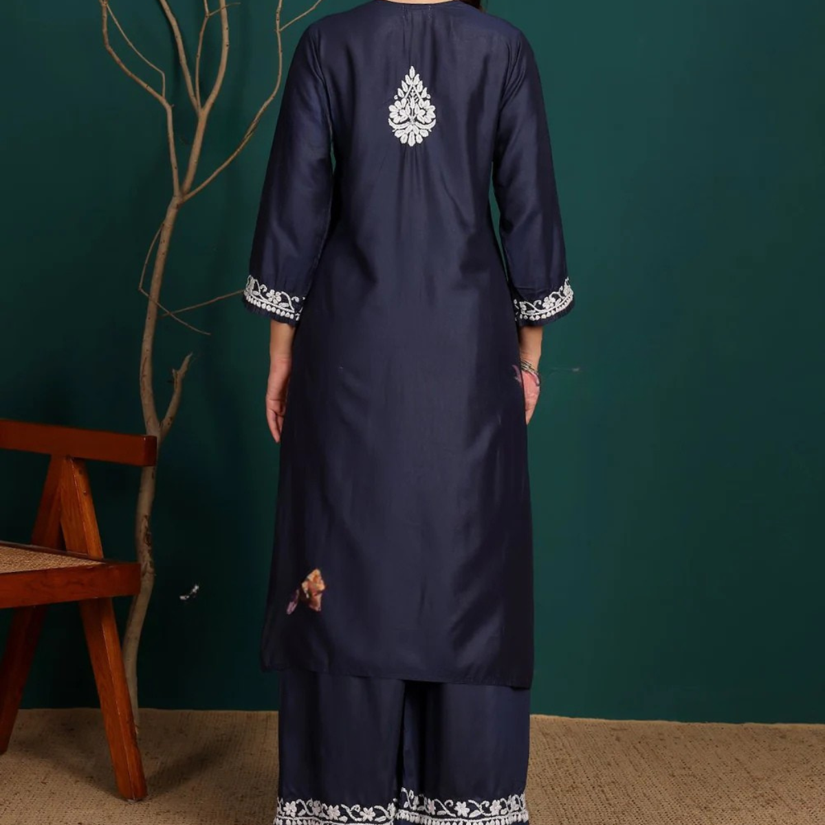 3 Combo Pack | Women Chikankari Work Kurti Set | Full Sleeves - CKW-02