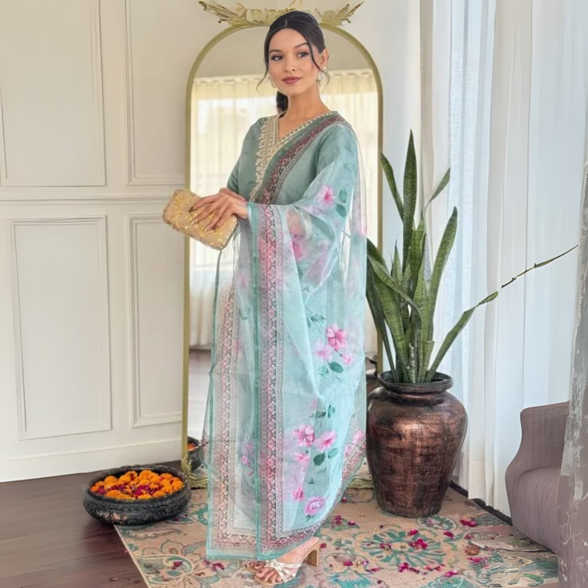 4 Combo Pack | Women’s Suit Set with Dupatta | SD-03