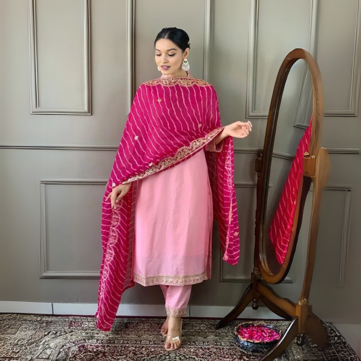 4 Combo Pack | Women’s Suit Set with Dupatta | SD-04