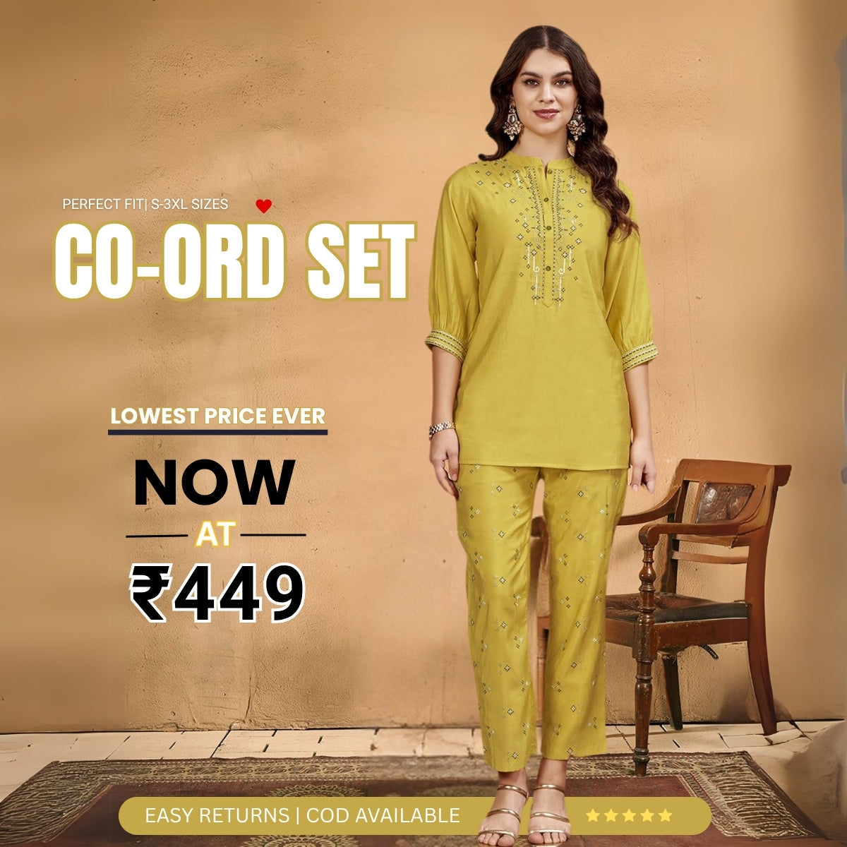 Trendy Women’s Co-ord Sets – Grab Yours on Sale Today | CS-03