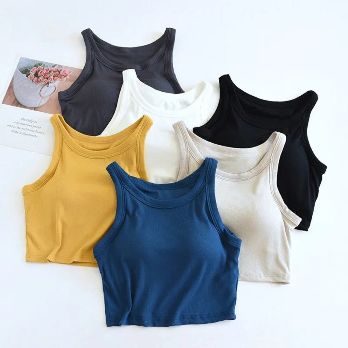 6 Combo Pack Women’s Tank Tops – Stylish, Soft & Affordable | TT-22