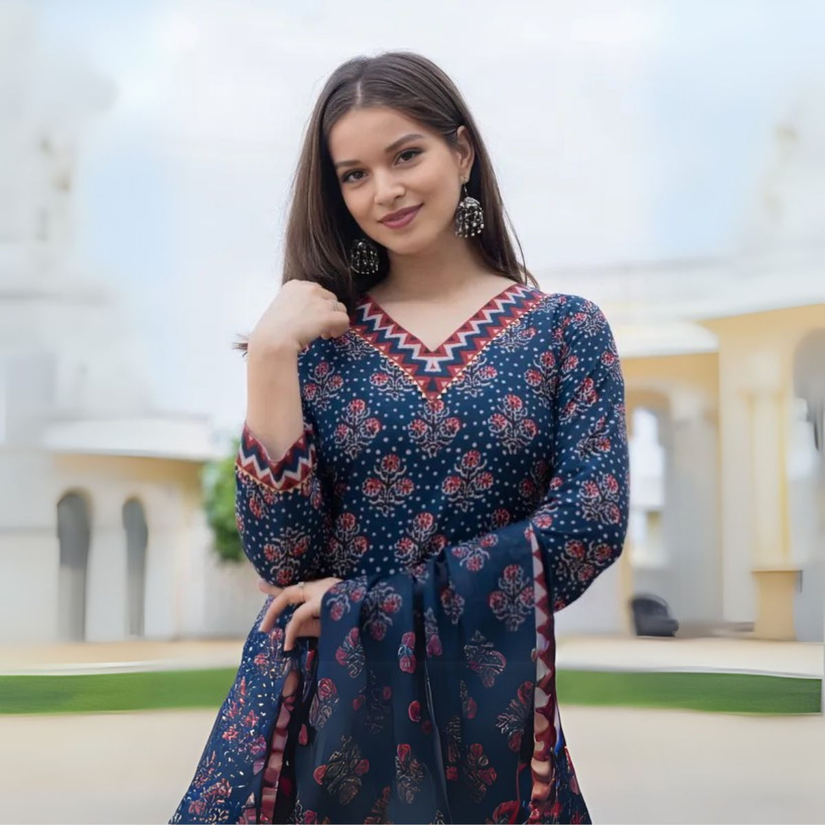 4 Combo Pack | Women’s Suit Set with Dupatta | SD-07