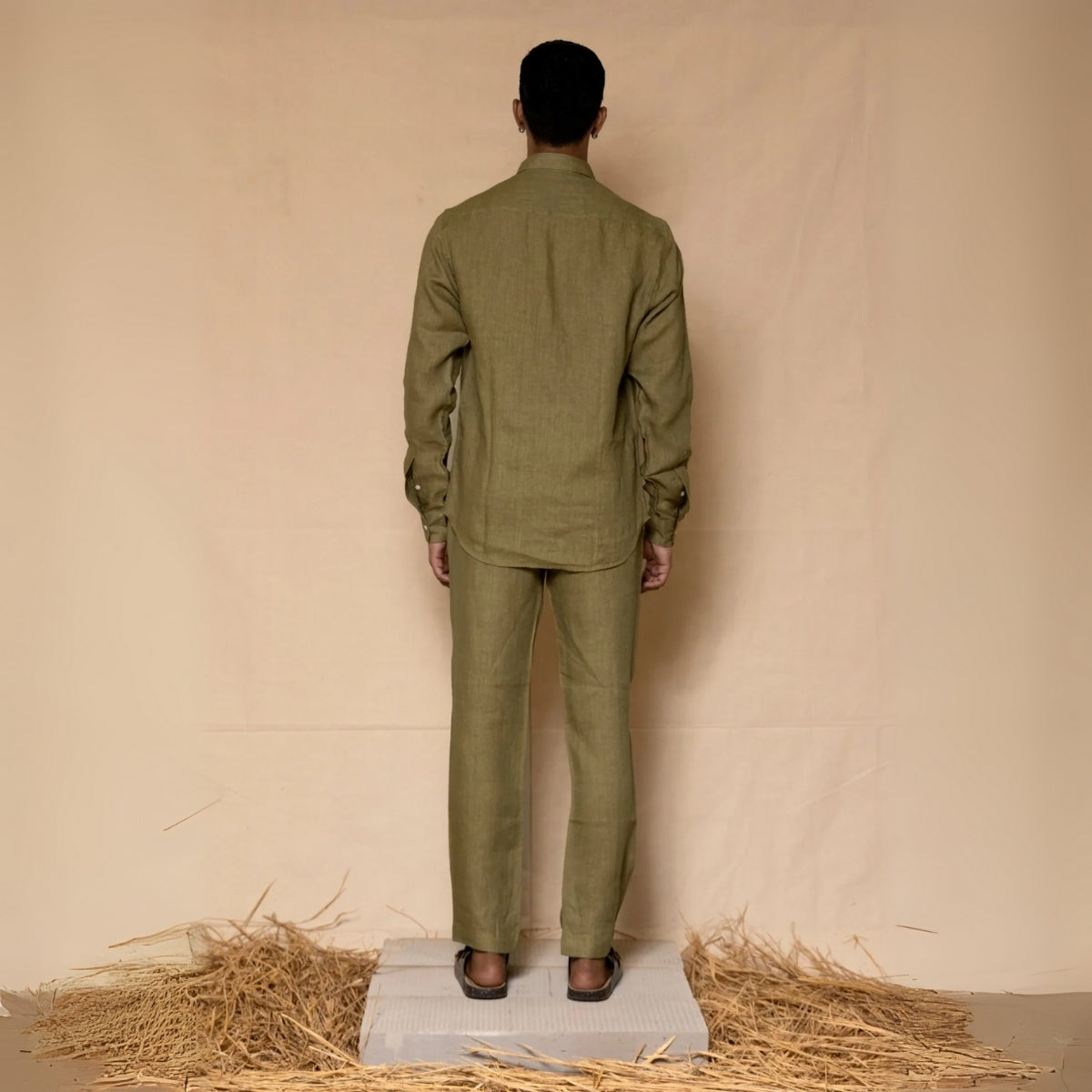 Men Linen Co-ord Set – Pants & Shirt Combo | Summer-Ready |  LN-14