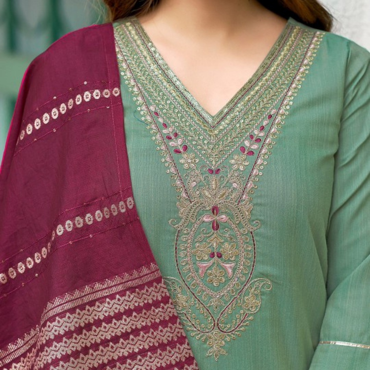 4 Combo Pack | Women’s Suit Set with Dupatta | SD-07