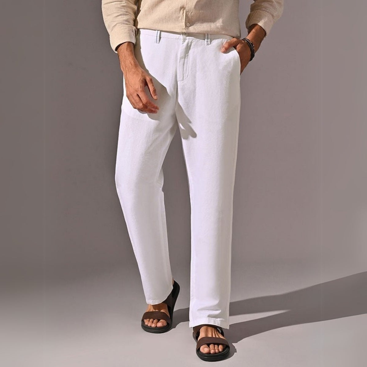 4-Pack Men’s Cotton Lower Trousers – Perfect Fit & Everyday Comfort | T-30