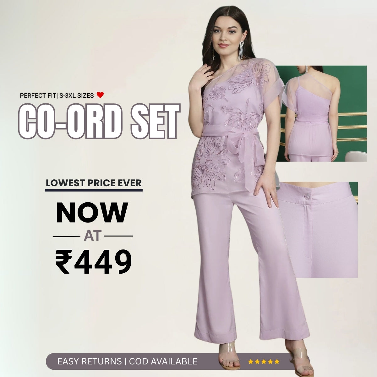 Trendy Women’s Co-ord Sets – Grab Yours on Sale Today | CS-04