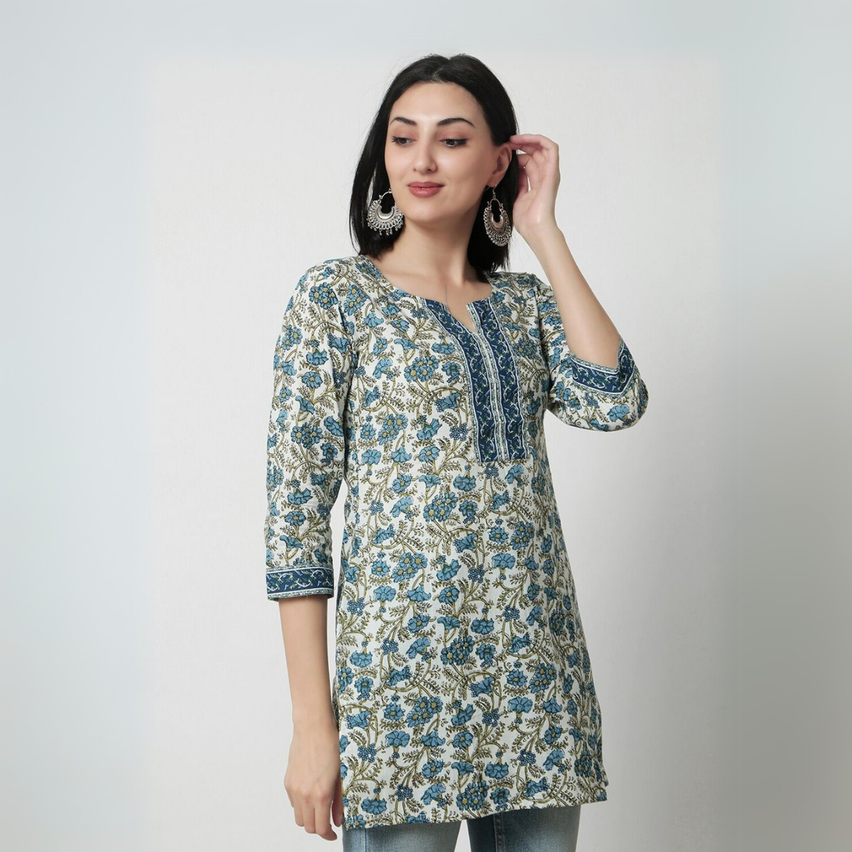 5 Pack Short Kurtis | Perfect For Summer| 3/4 Sleeve | (SK-05)