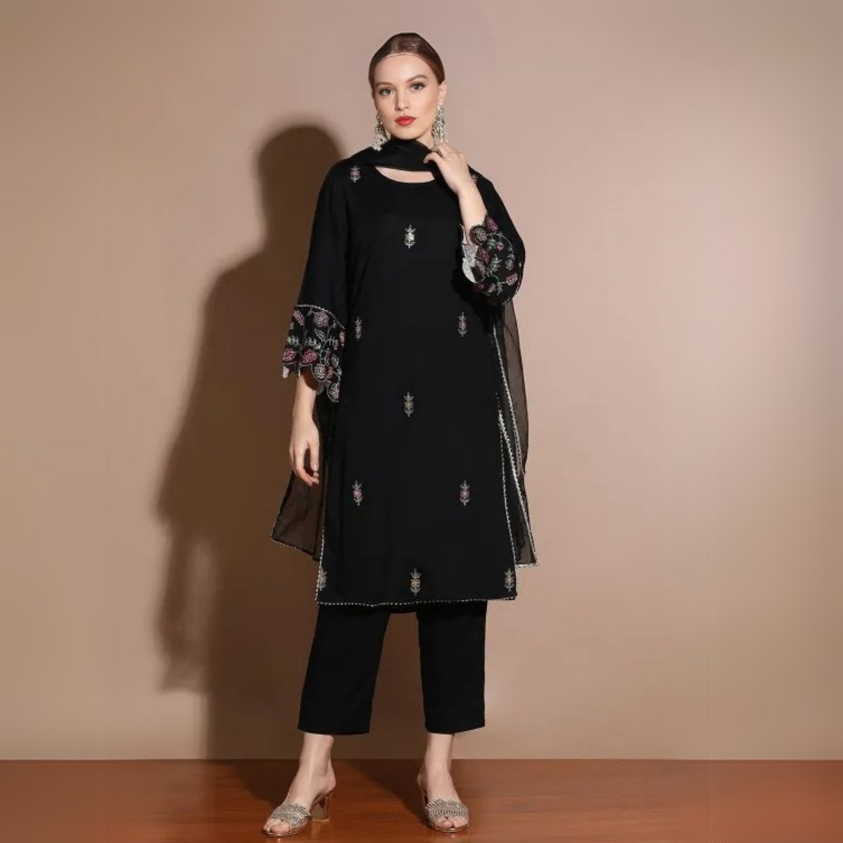 4 Combo Pack | Women’s Suit Set with Dupatta | SD-05
