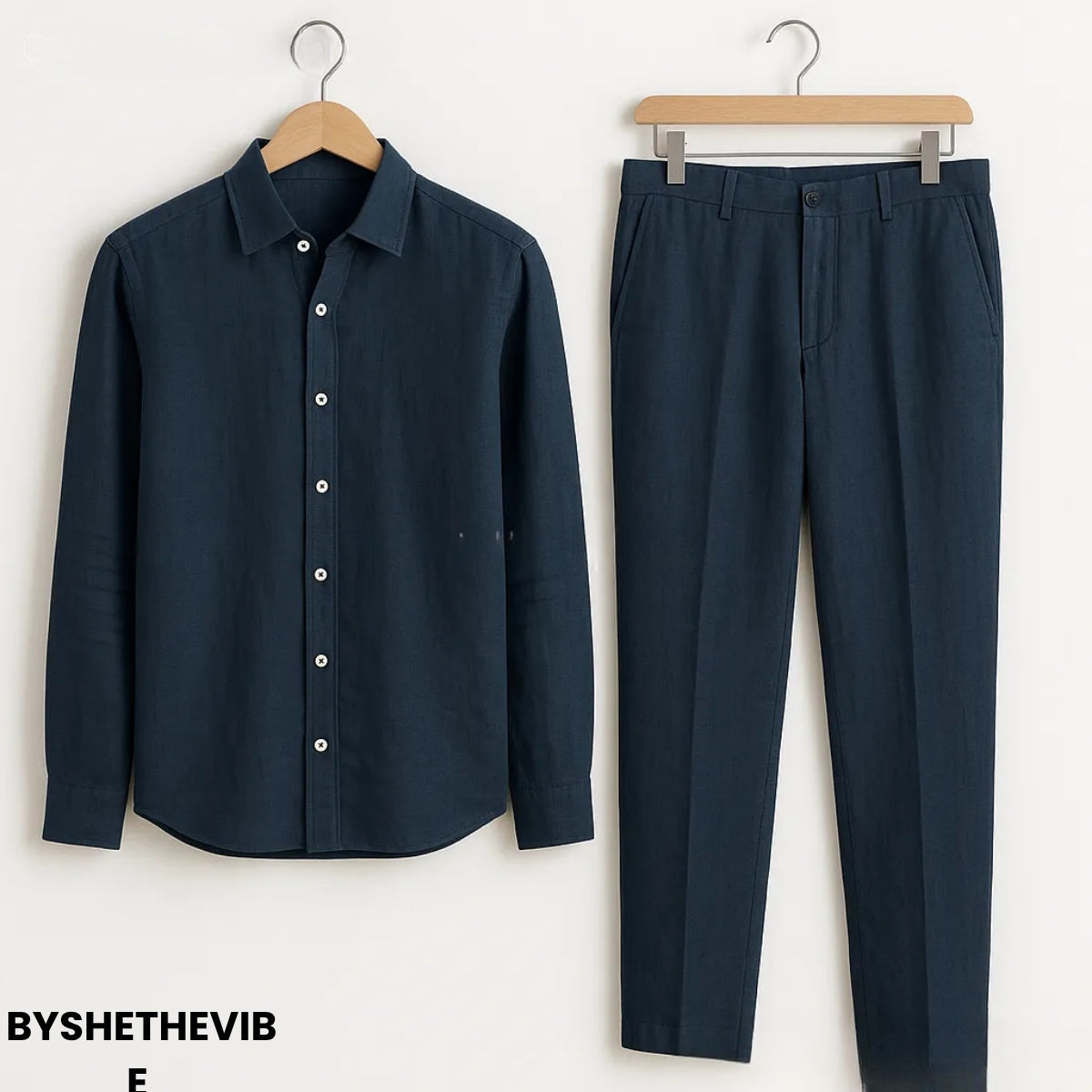 Men Linen Co-ord Set – Pants & Shirt Combo | Summer-Ready |  LN-02