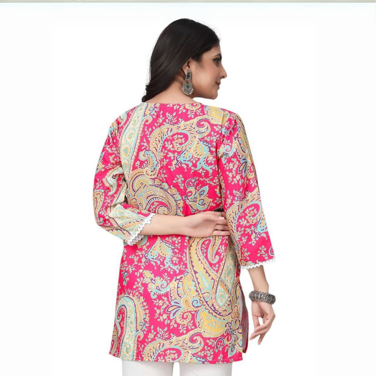 5 Pack Short Kurtis | Perfect For Summer| 3/4 Sleeve | (SK-05)