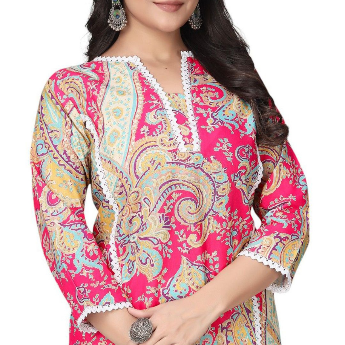 5 Pack Short Kurtis | Perfect For Summer| 3/4 Sleeve | (SK-05)