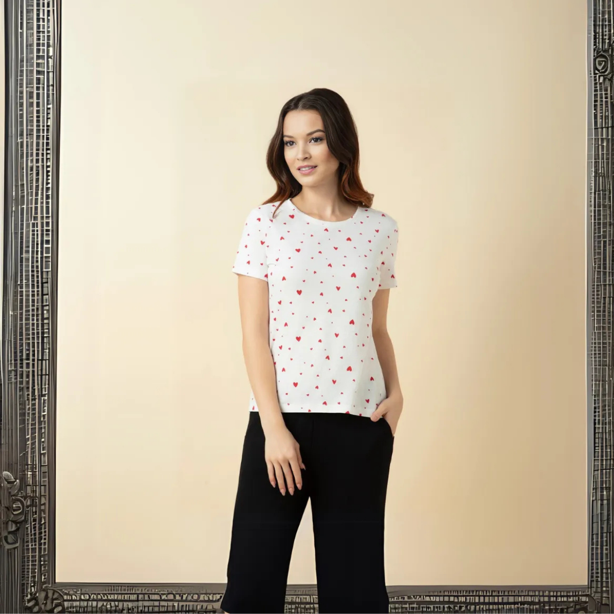 4 Combo Women T-Shirts | Stylish, Comfortable, and Versatile Wardrobe Essentials (TSN-08)