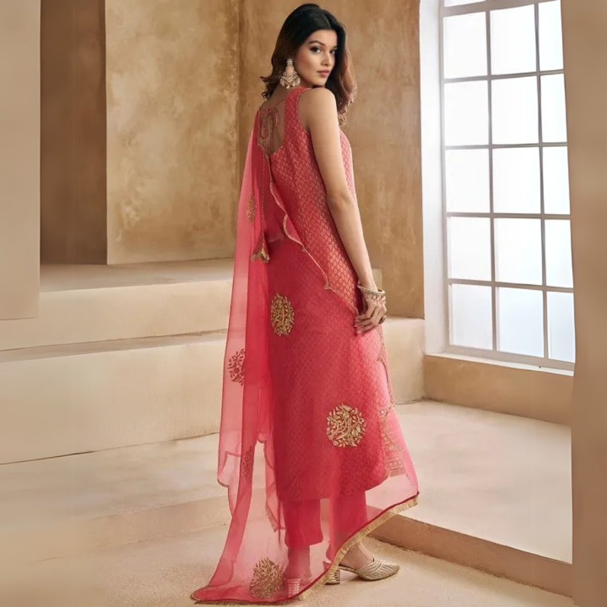 4 Combo Pack | Women’s Suit Set with Dupatta | SD-01