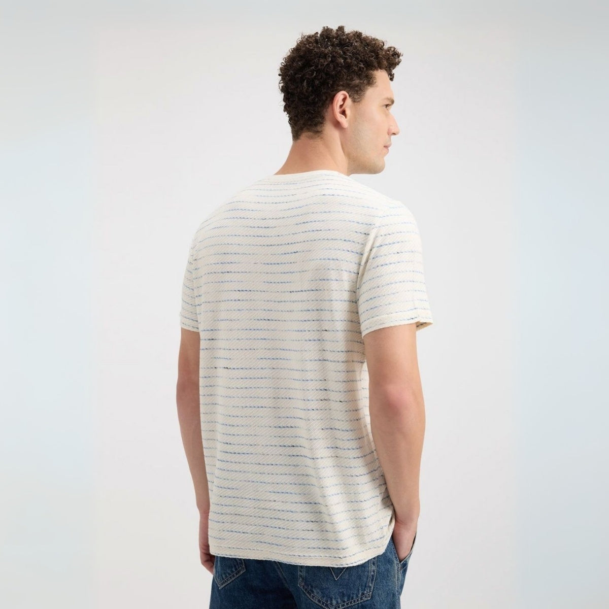 5 T-Shirt Combo | Premium Crew Neck Textured Tees for Everyday Comfort | T-16