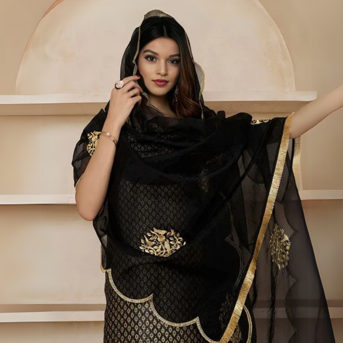 4 Combo Pack | Women’s Suit Set with Dupatta | SD-08