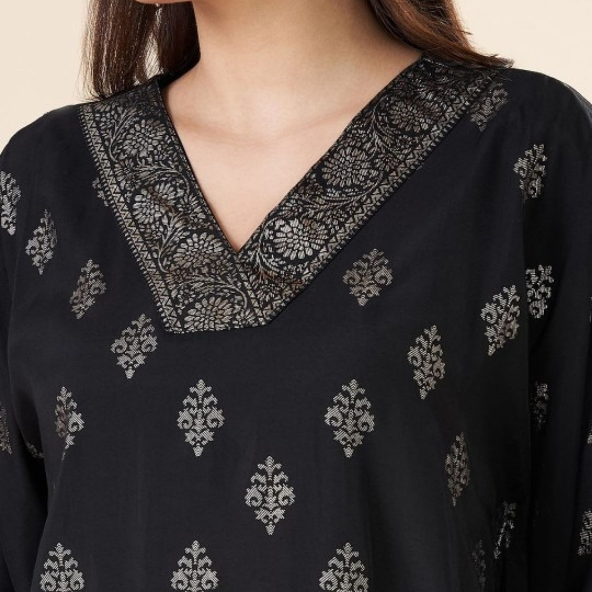 Stylish Kaftan Kurta and Pant Combo for Every Occasion | K-04
