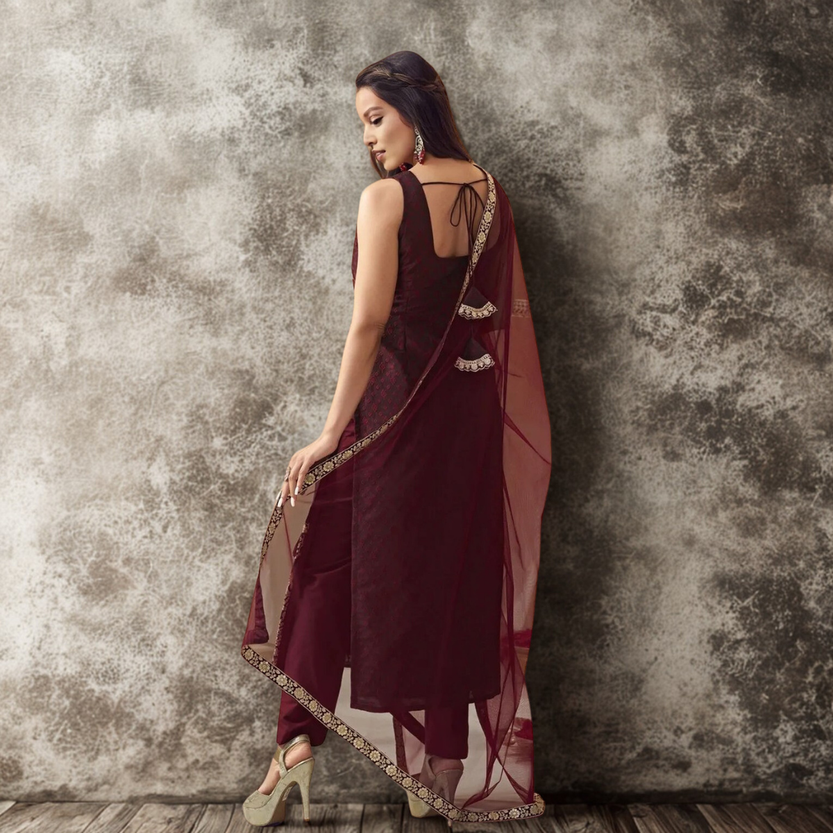 4 Combo Pack | Women’s Suit Set with Dupatta | SD-01