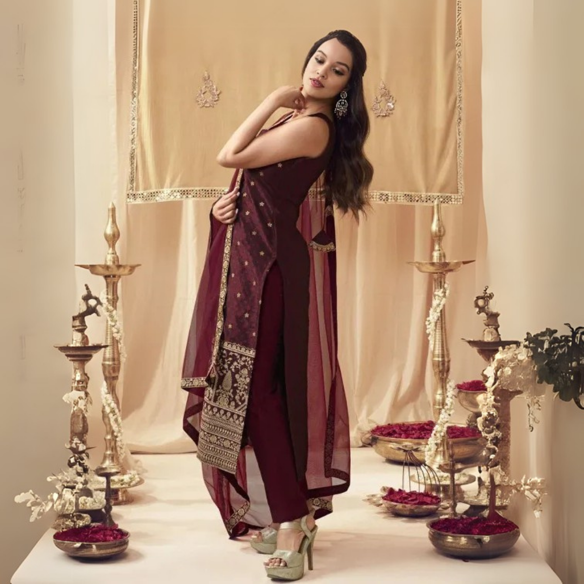 4 Combo Pack | Women’s Suit Set with Dupatta | SD-01
