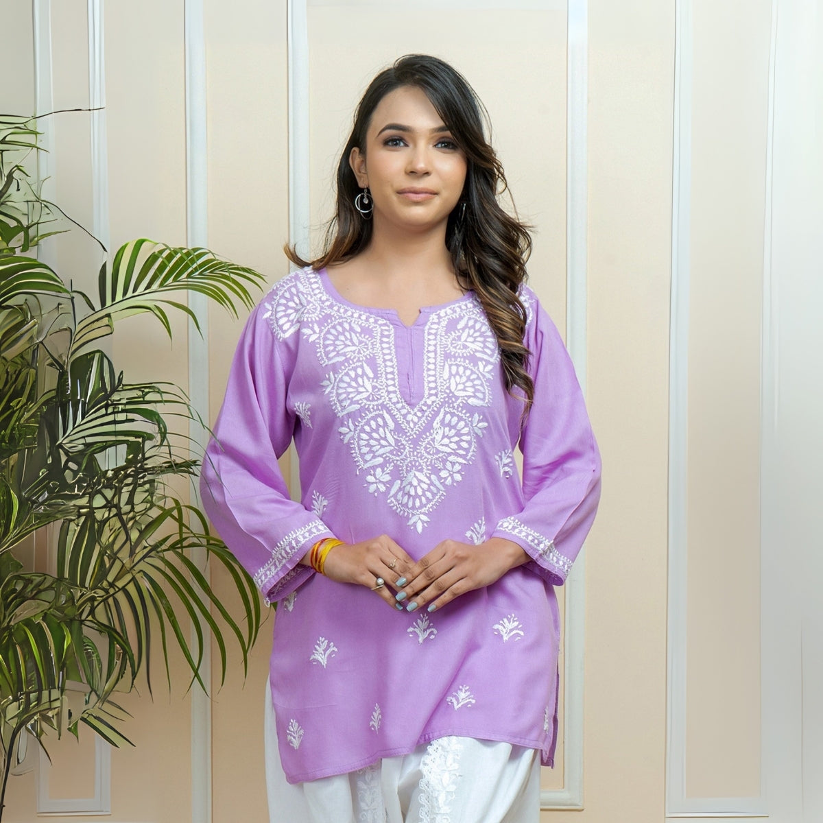 3 Combo Pack Cotton Short Kurtis | Summer Cotton Bliss | 3/4 Sleeve | C-163