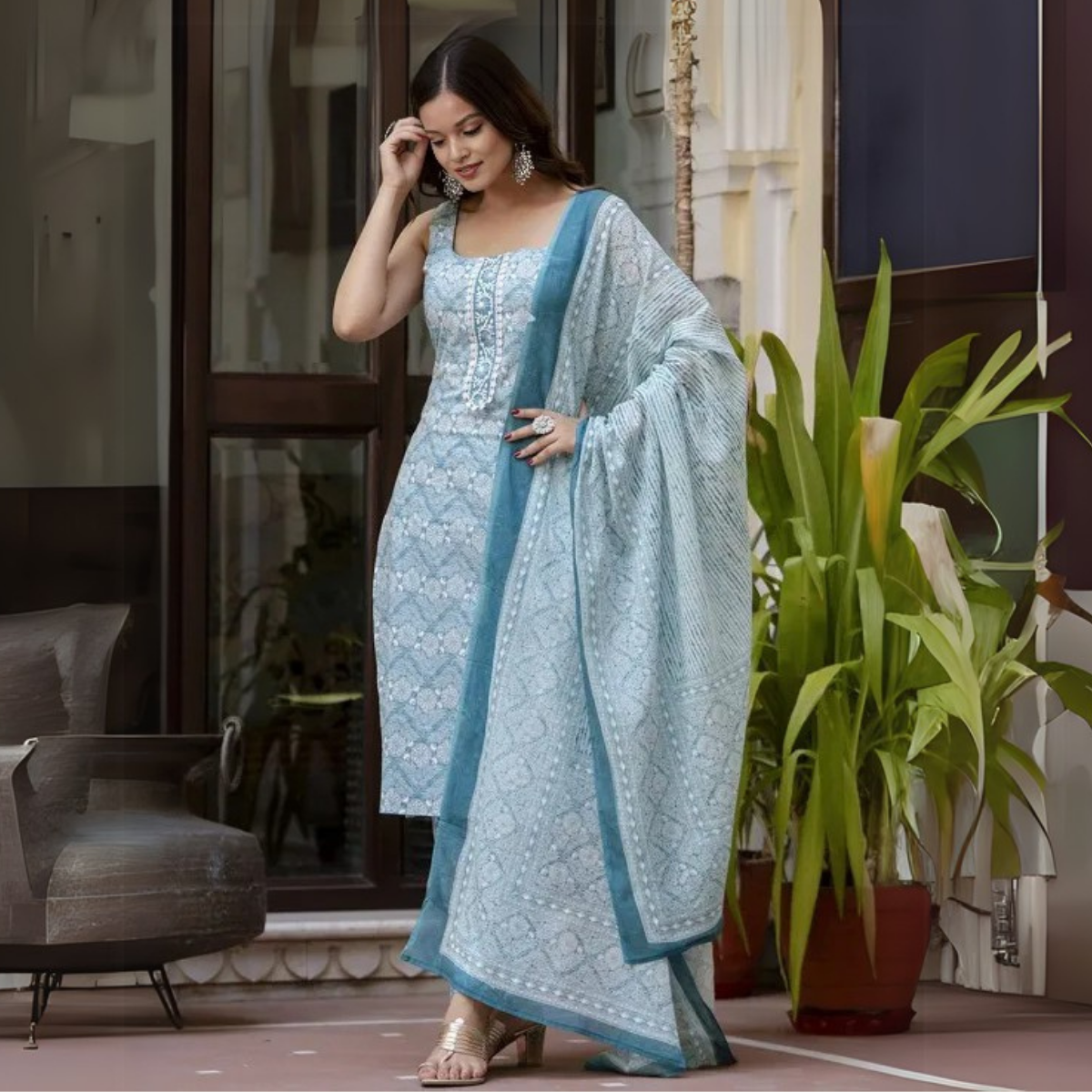 3 Combo Pack | Women’s Suit Set with Dupatta | S-07