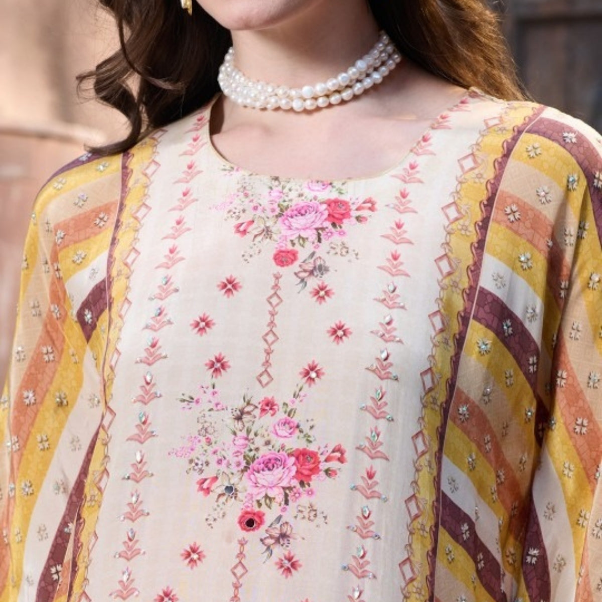Stylish Kaftan Kurta and Pant Combo for Every Occasion | K-02