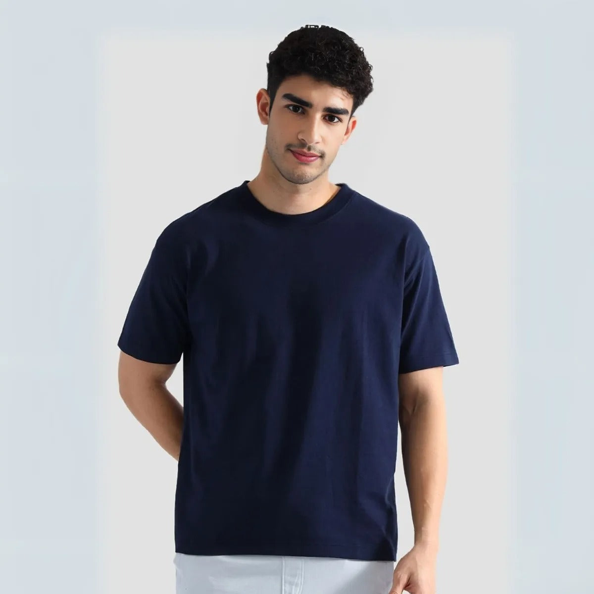 6 T-Shirt Combo | Premium Crew Neck Textured Perfect Fit & Everyday Comfort | T-50